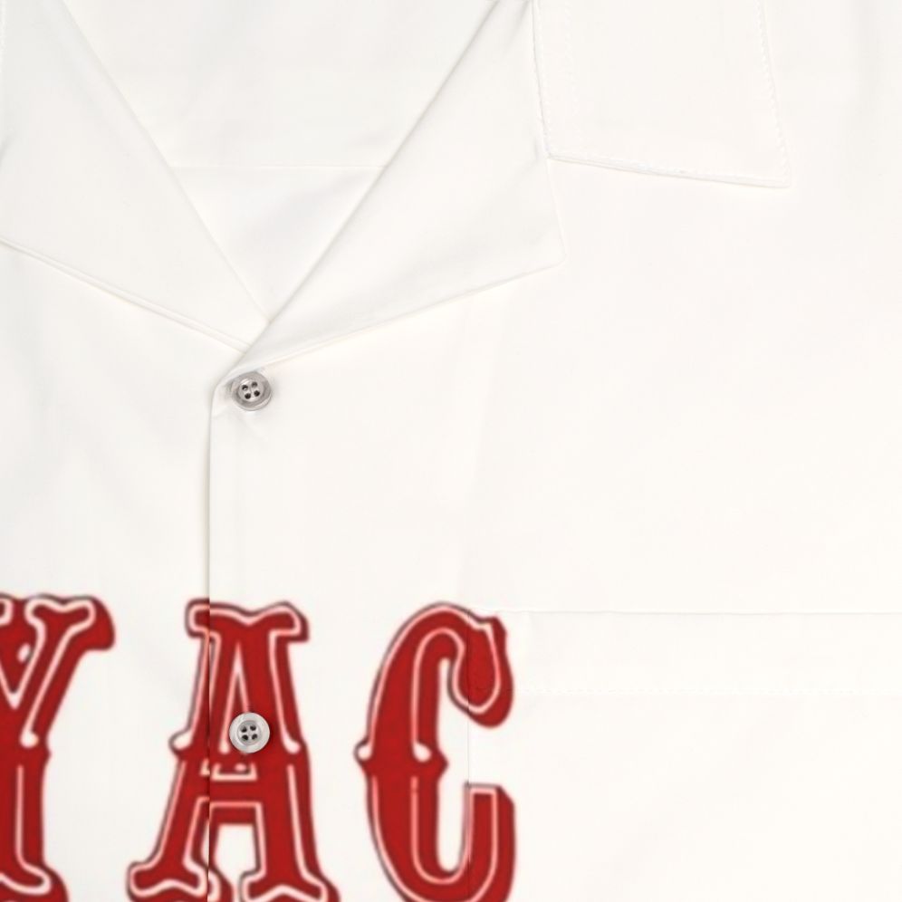 Yac Bros Hawaiian Shirt with 49ers Inspired Design - Detail