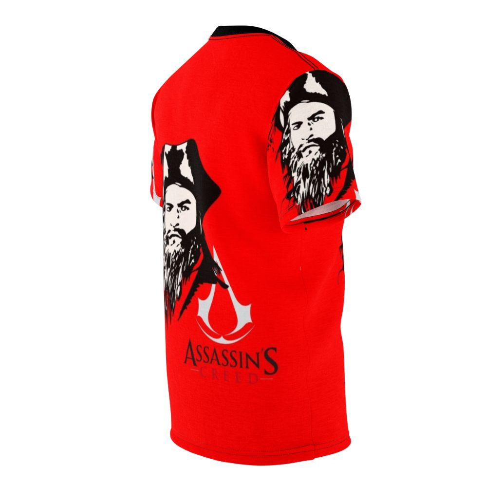 Blackbeard-Inspired Assassins Creed Fan T-Shirt - men right