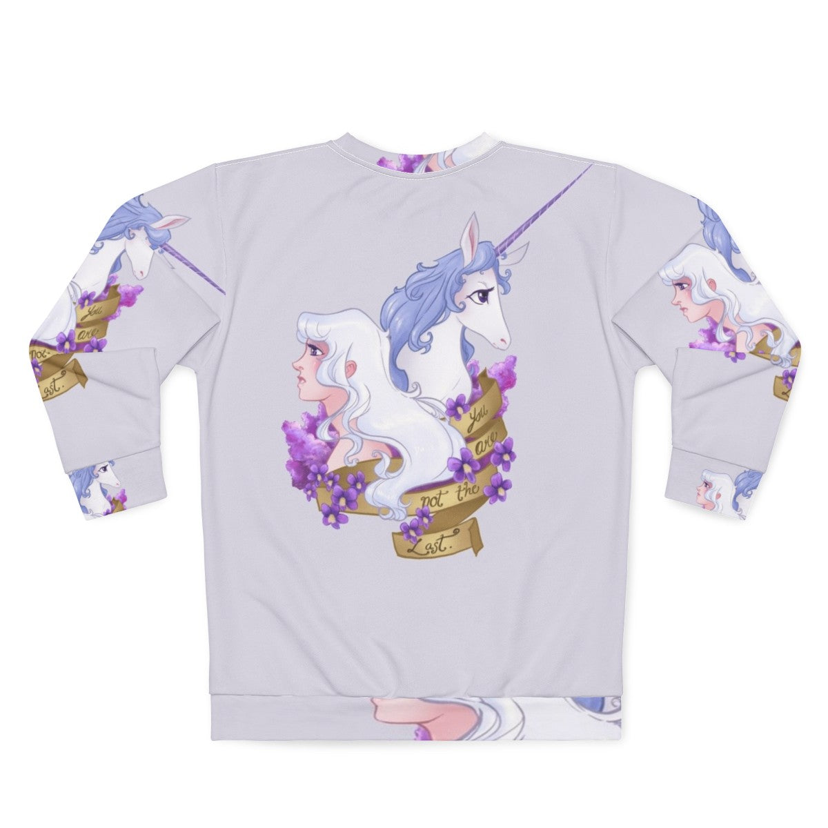 The Last Lady Amalthea Fantasy Sweatshirt - Back