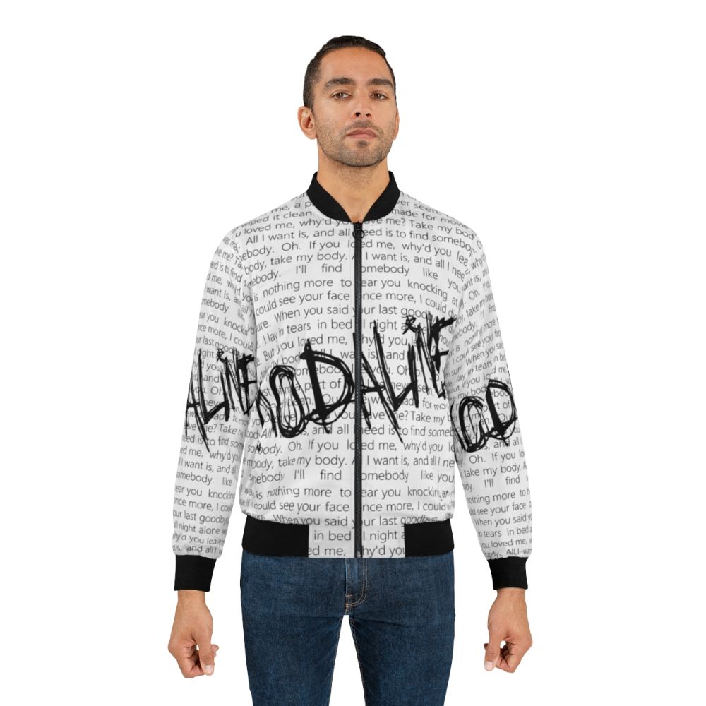 Kodaline "All I Want" Bomber Jacket with band members' names and music genre - Lifestyle