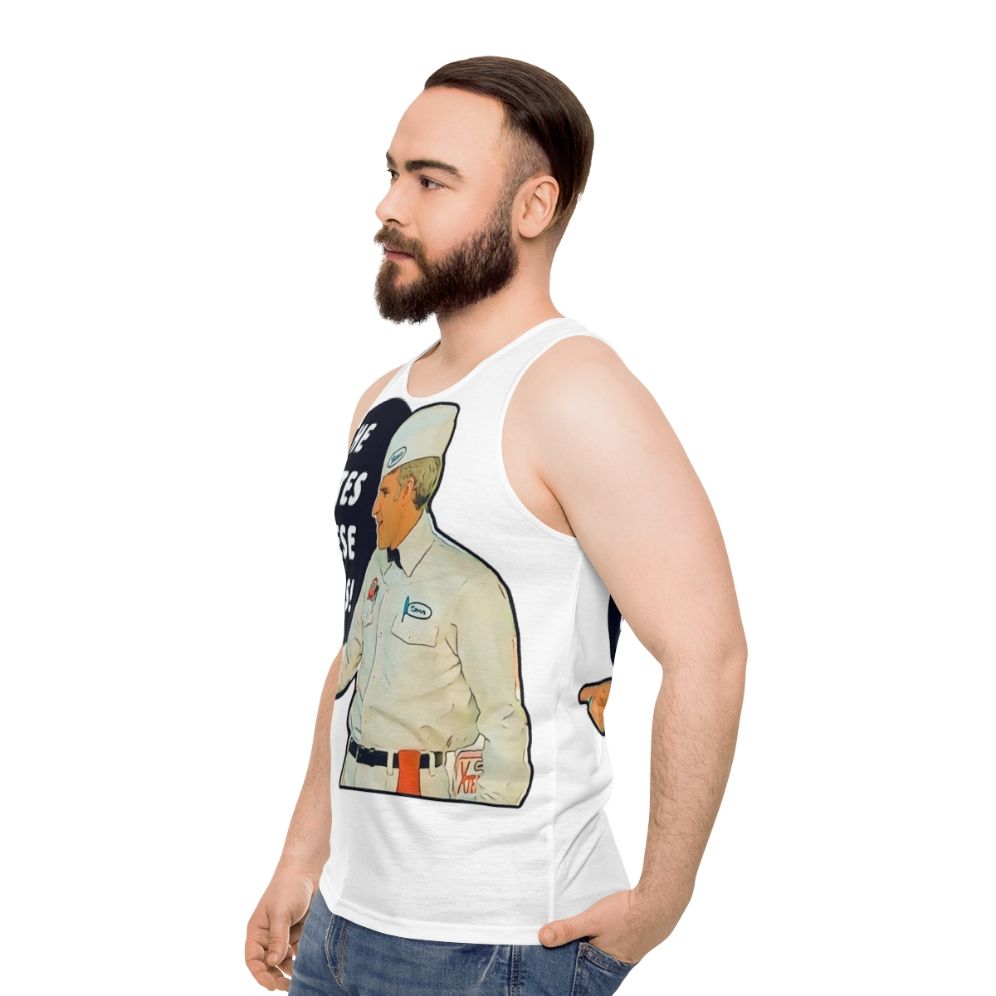 "The Jerk" Unisex Comedy Tank Top - men side