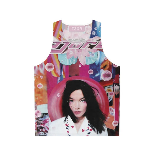 Björk inspired unisex post-punk tank top