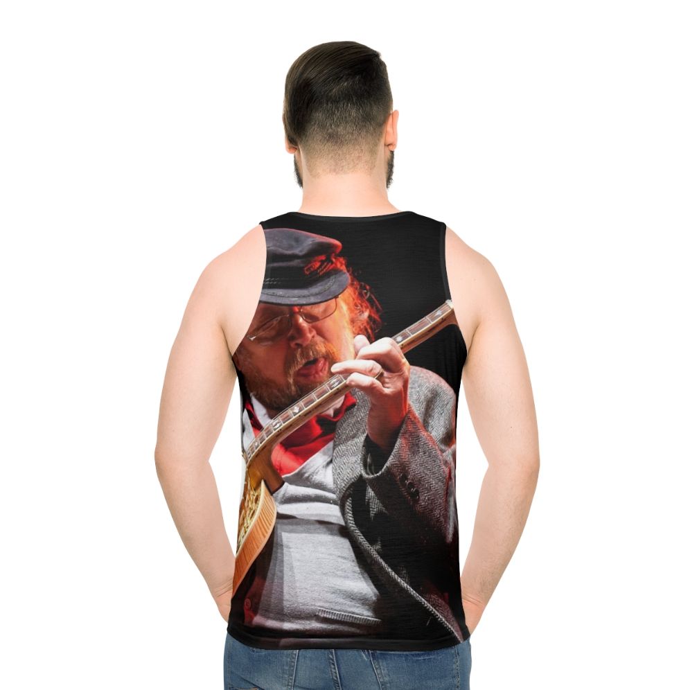 Legendary Irish Banjo Player Unisex Tank Top - men back