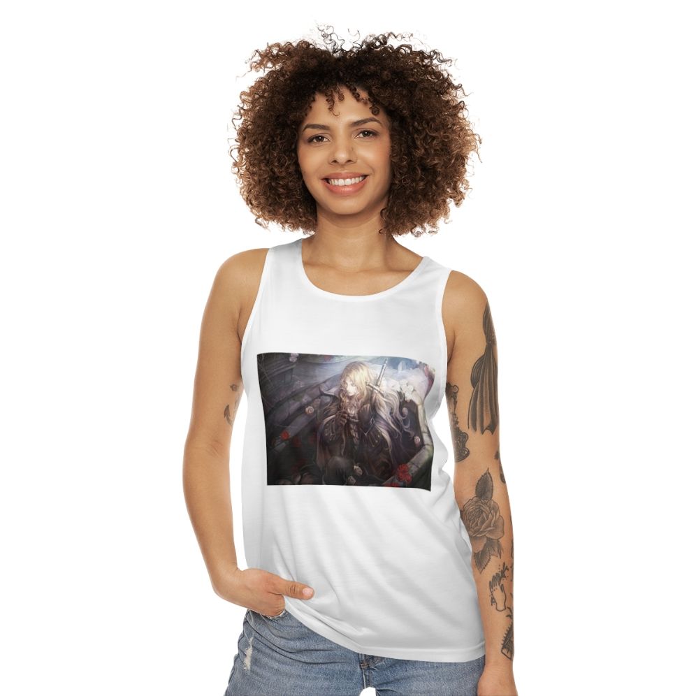 Castlevania Alucard Unisex Tank Top - women