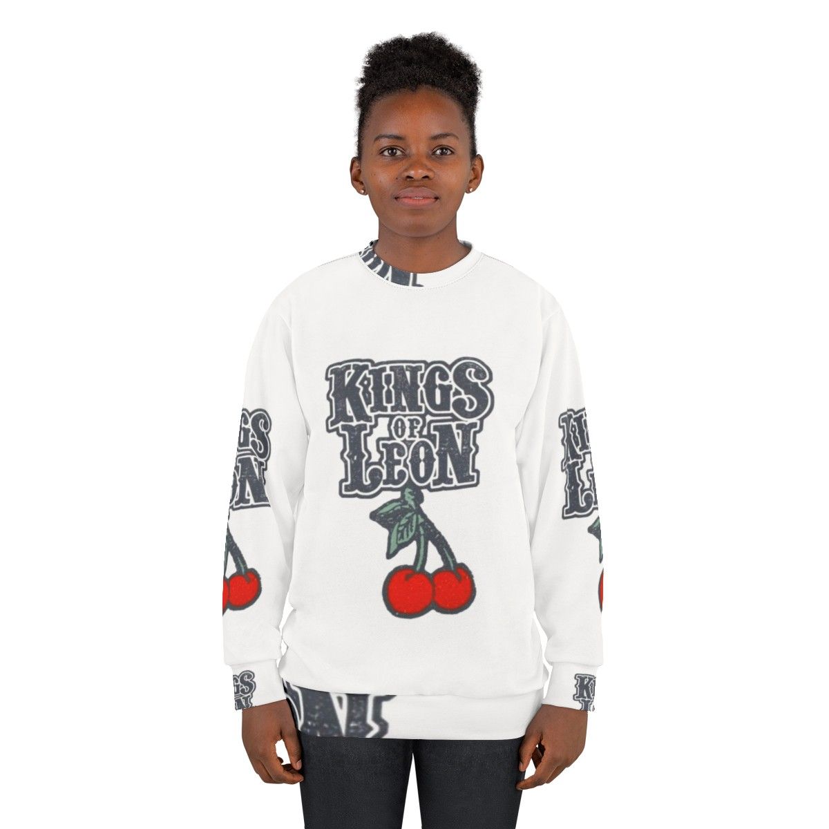 Kings of Leon Sweatshirt with Band Logo - women