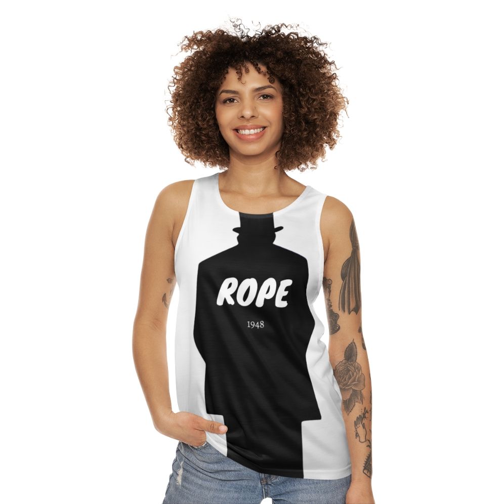 Alfred Hitchcock movie unisex tank top - women