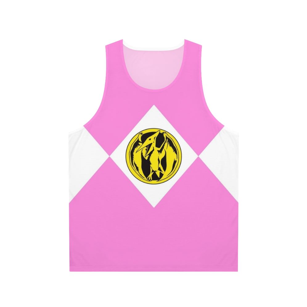 Pink Ranger Dinosaur Power Rangers Unisex Tank Top