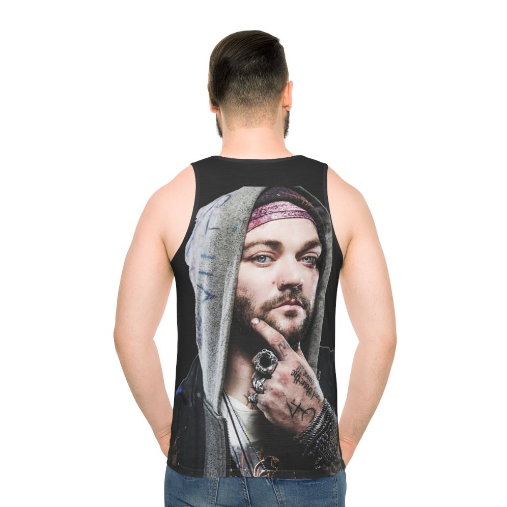 Bam Margera Unisex 90s Punk Tank Top - men back