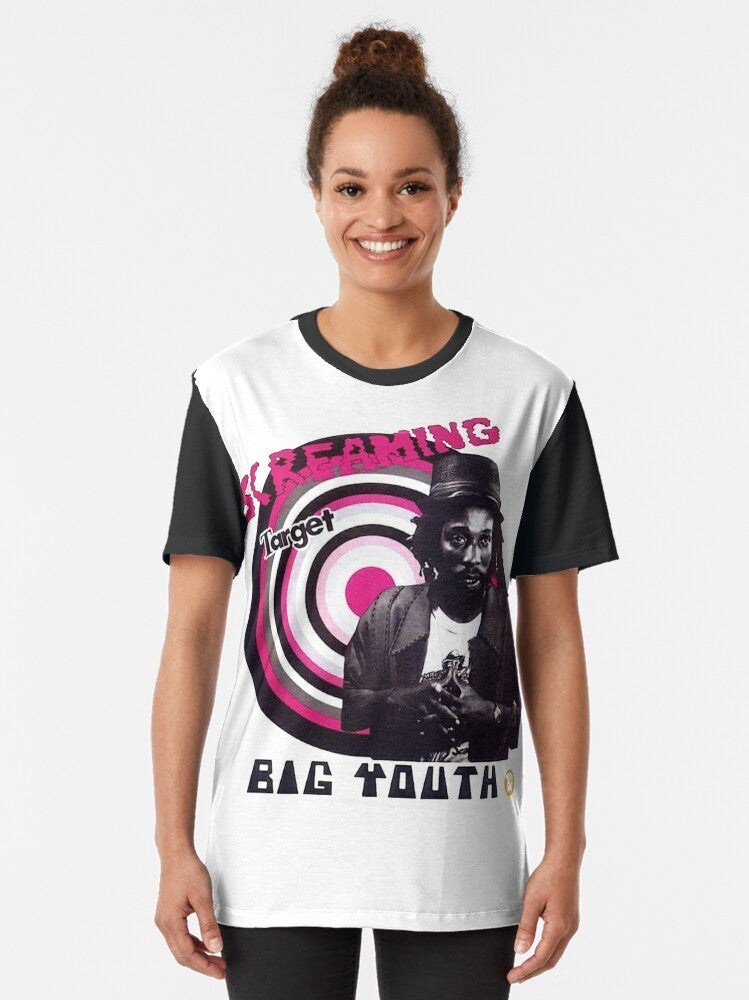 Big Youth Screaming Target Graphic T-Shirt - Women