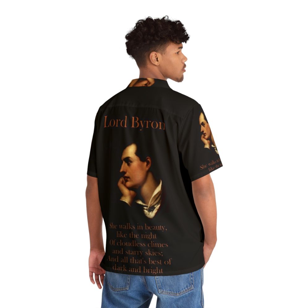 Lord Byron "She Walks in Beauty" Hawaiian Shirt - People Back