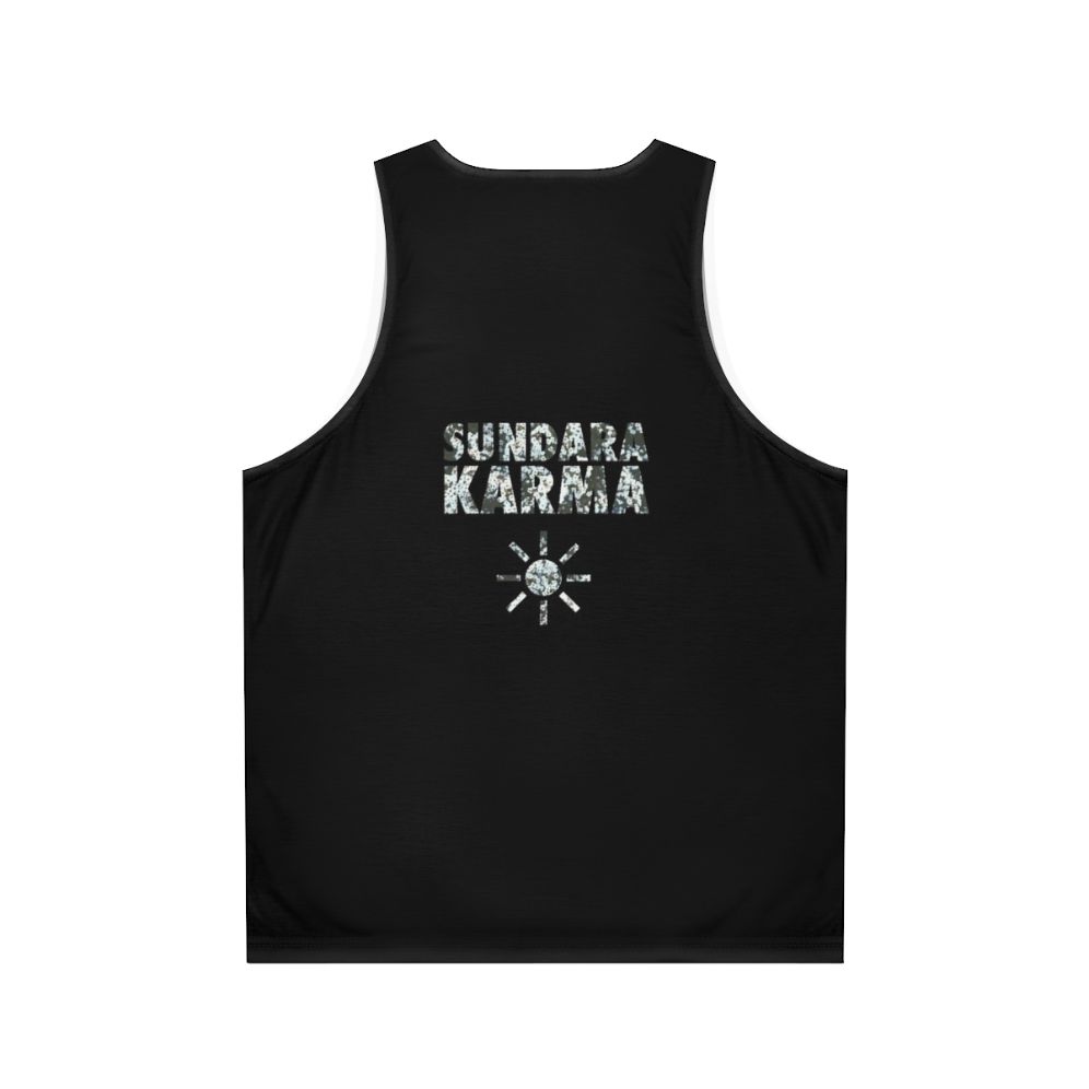 Sundara Karma indie band unisex festival tank top - Back