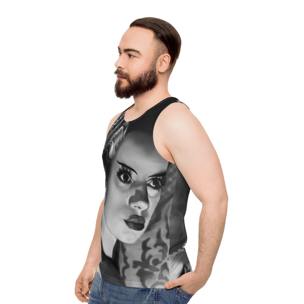 Bride of Frankenstein unisex tank top - men side