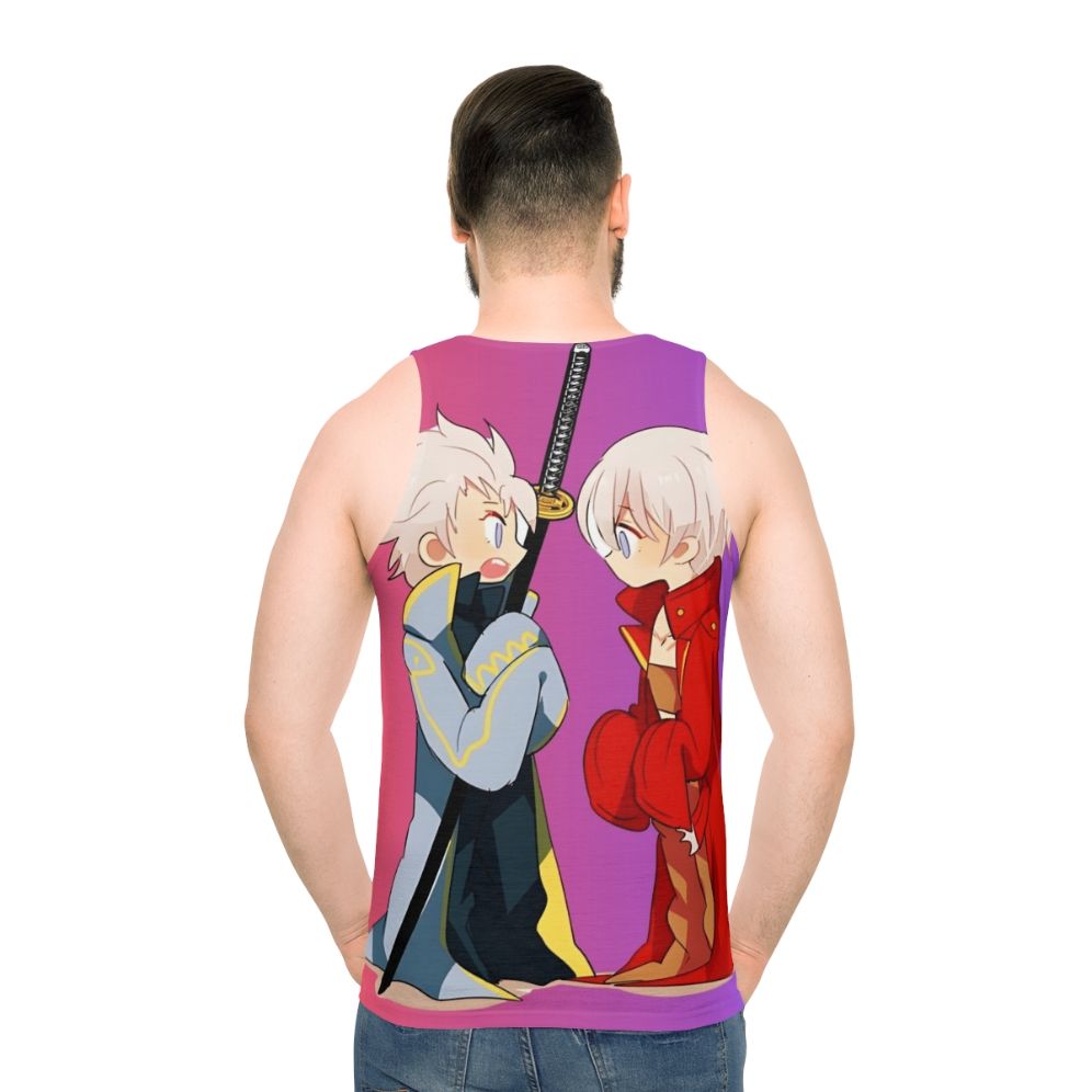 Devil May Cry Fan Art Unisex Tank Top - men back