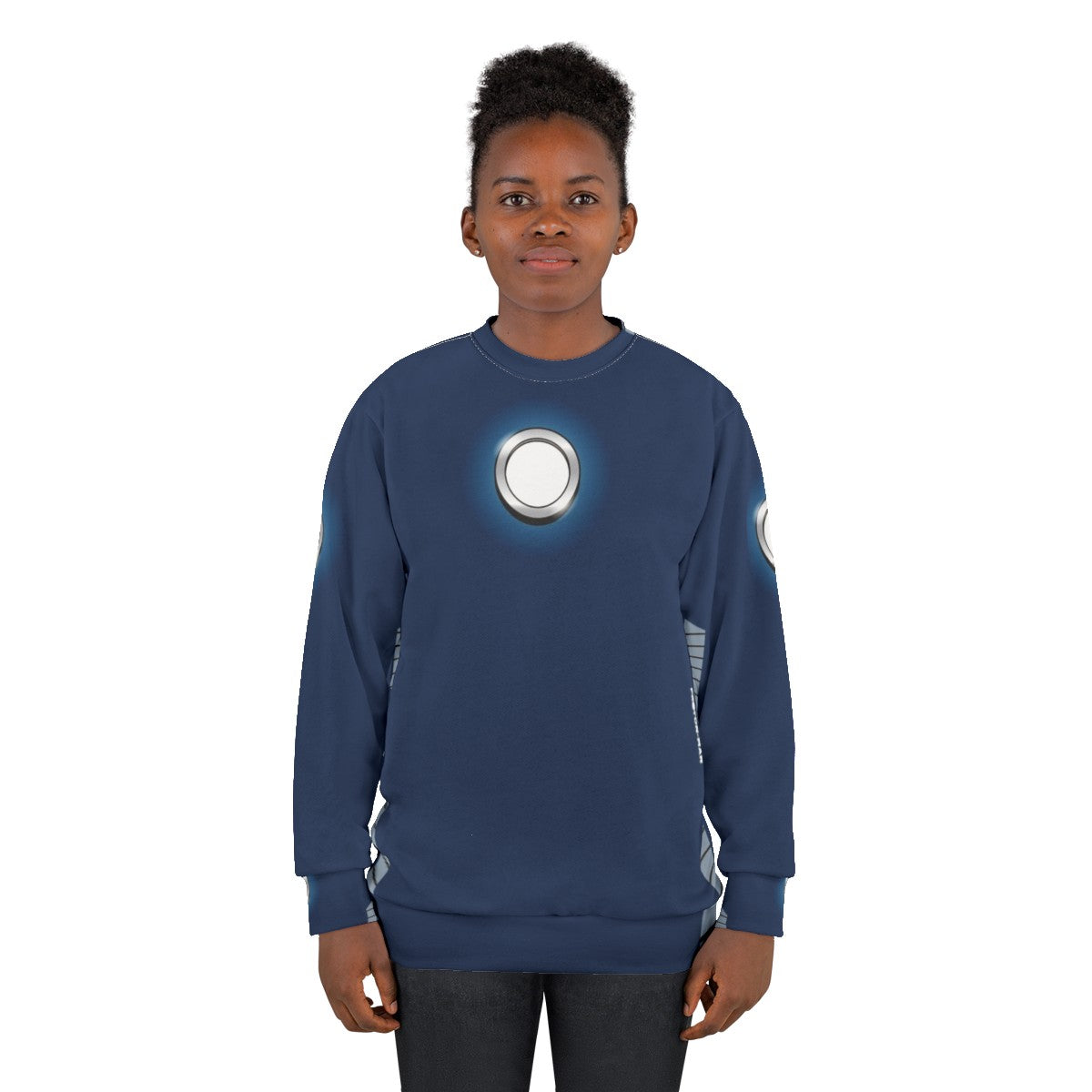 Proton Man Medical Superhero Sweatshirt for Cancer Treatment - women