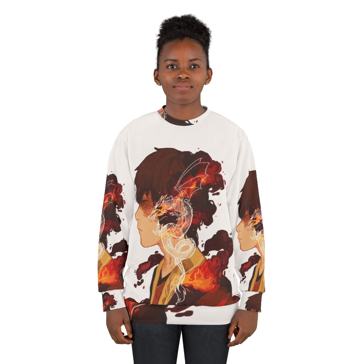 Zuko firebender sweatshirt from Avatar: The Last Airbender - women