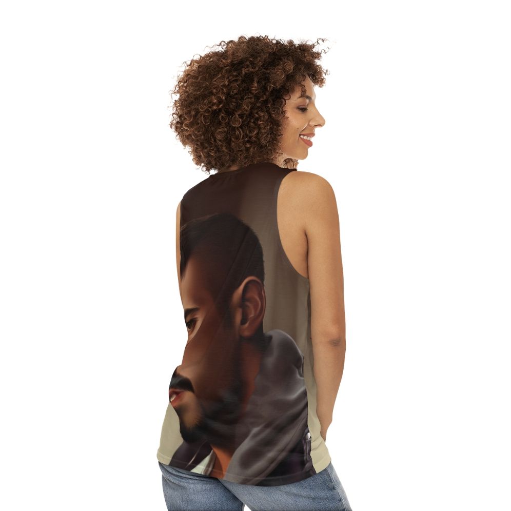 Yuri Boyka Unisex Tank Top - women back