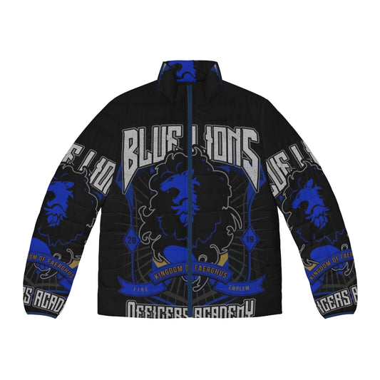 Blue Lions Crest Puffer Jacket from Fire Emblem: Three Houses