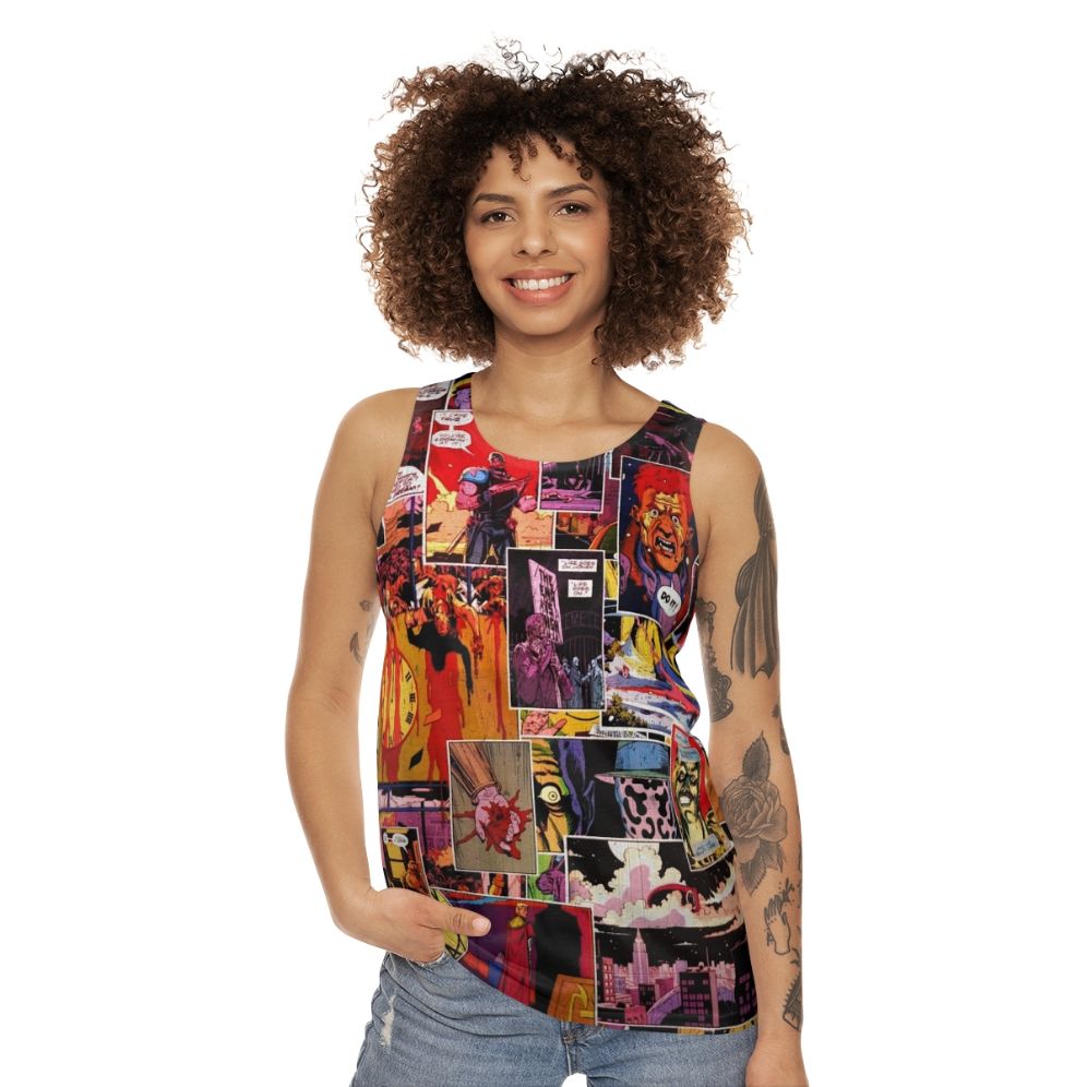 Watchmen Comic Book Superhero Unisex Tank Top - women