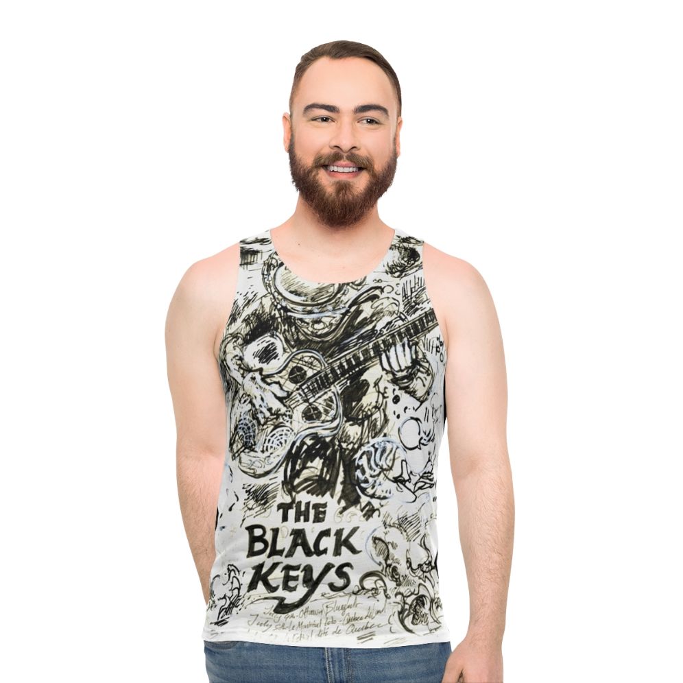 The Black Keys Unisex Music Fan Tank Top - men