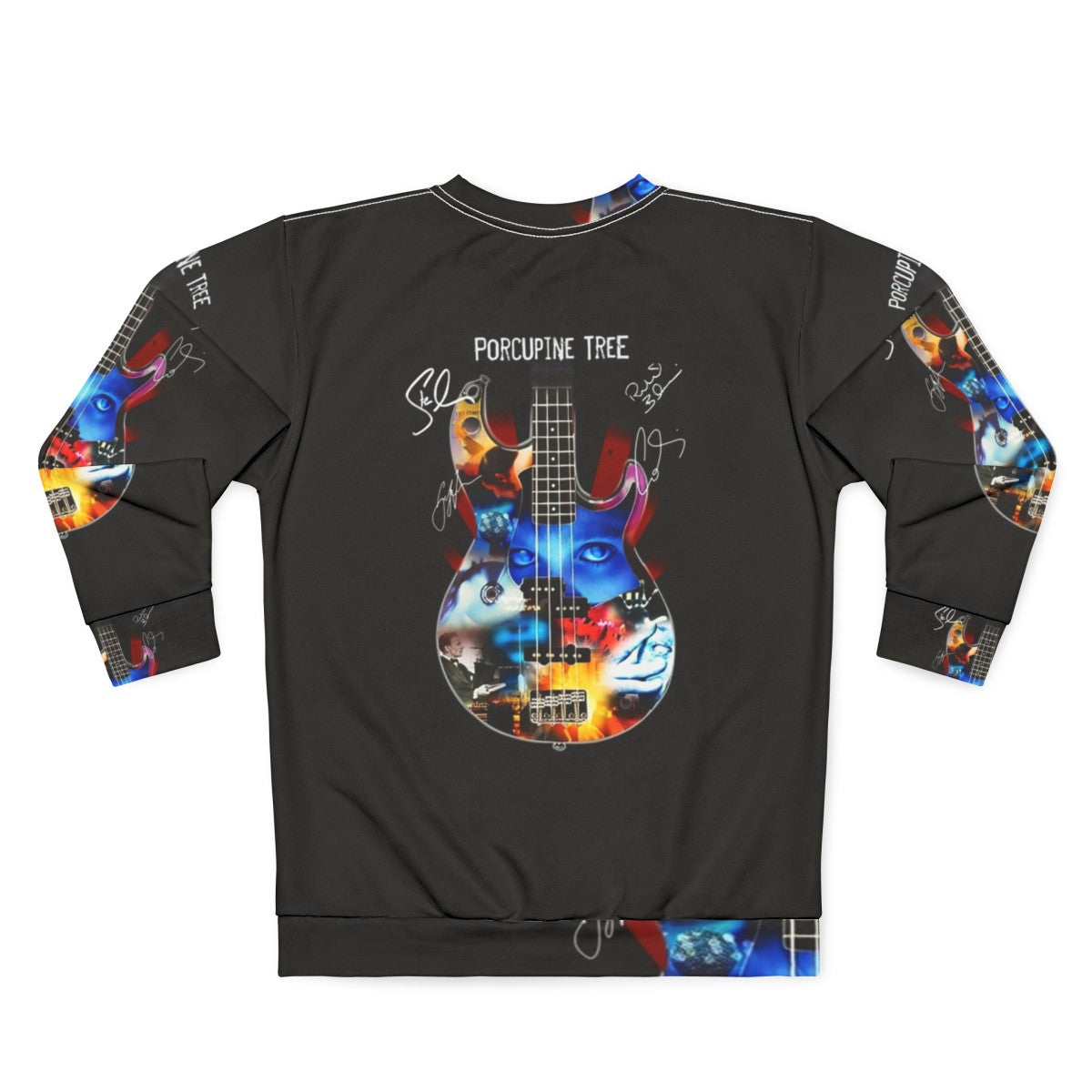 Guitar Porcupine Sweatshirt - Back