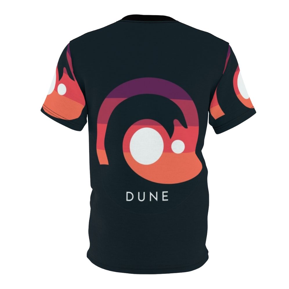 Arrakis Sandworm Dune 2020 Fan Art AOP T-Shirt - Back