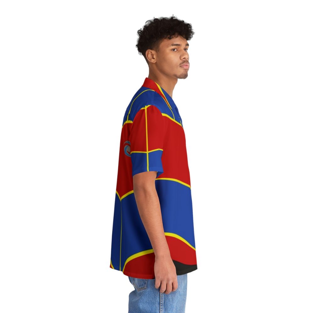 Captain Man Vest Hawaiian Shirt for Henry Danger Fans - People Pight