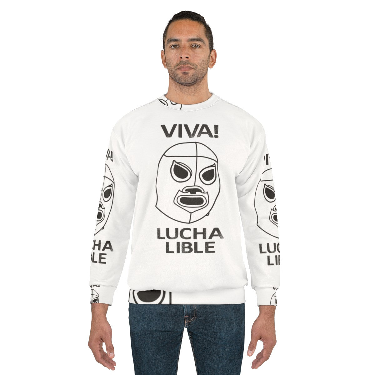 No More Heroes Lucha Libre Sweatshirt - men