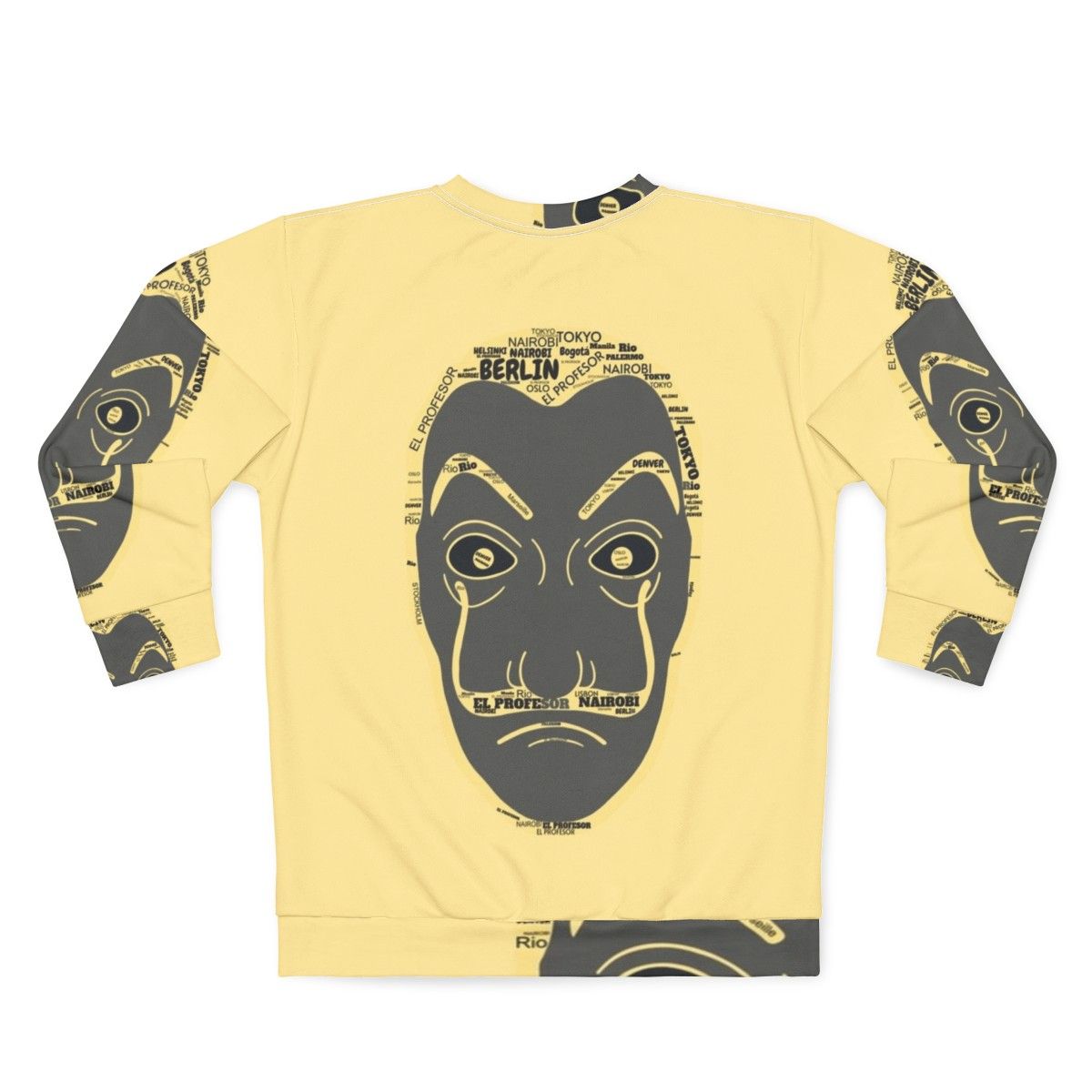 Money Heist Dali Mask Sweatshirt - Back