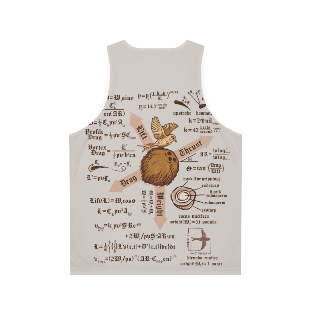 Monty Python "Weight Ratios" Unisex Tank Top - Back