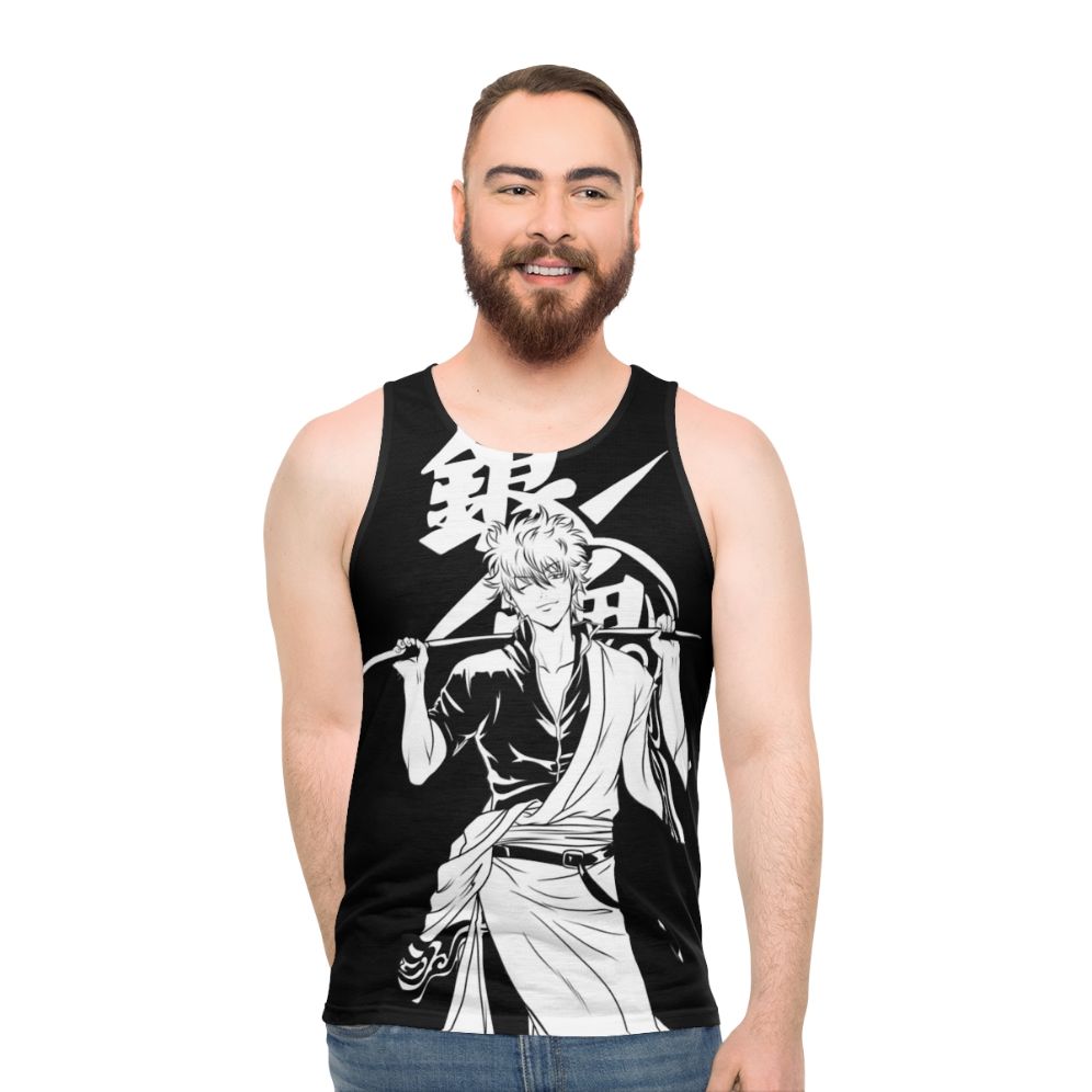 Gintoki Unisex Anime Tank Top - men