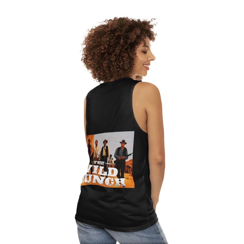 Retro The Wild Bunch movie-inspired unisex tank top - women back