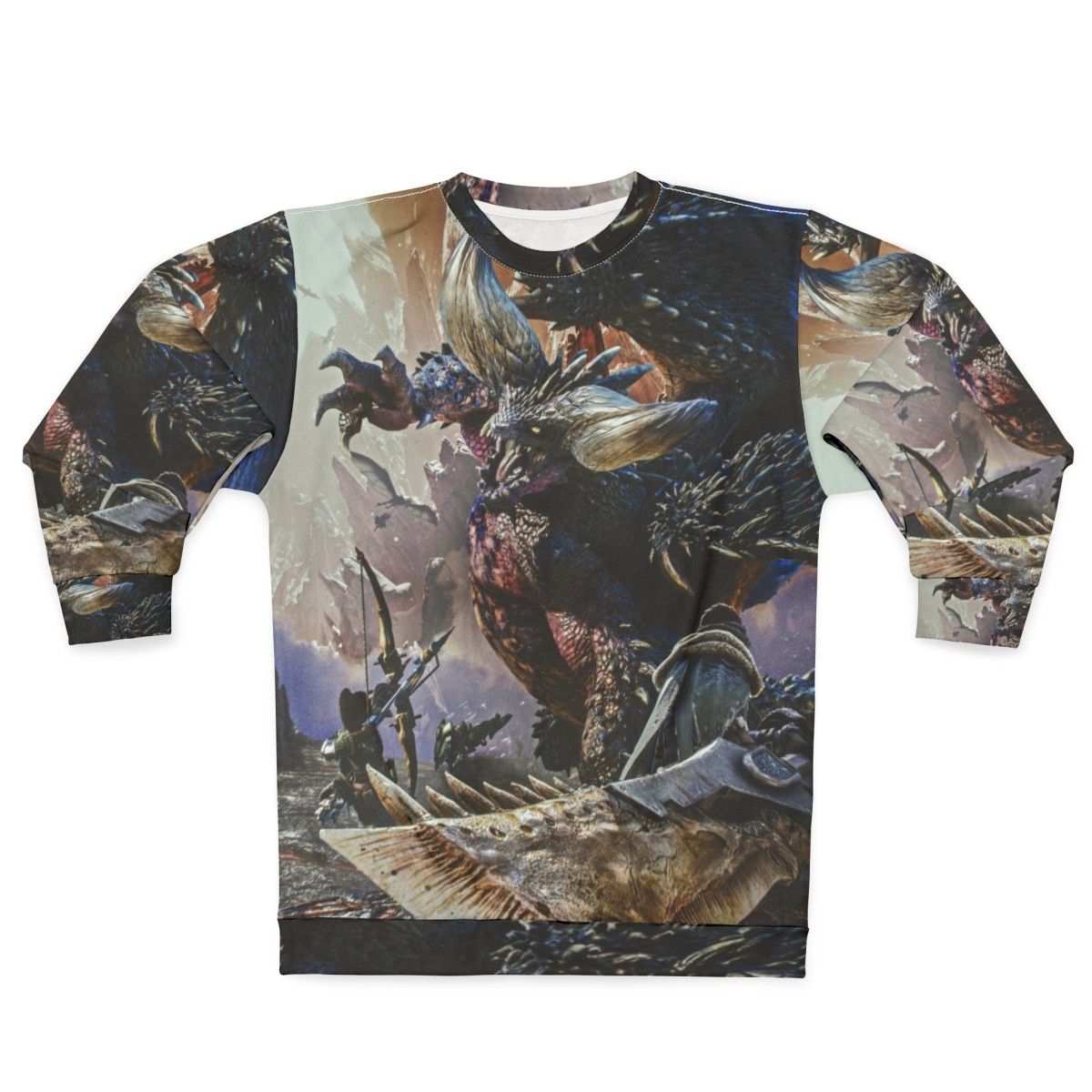 Monster Hunter World Sweatshirt with Focus Keyword