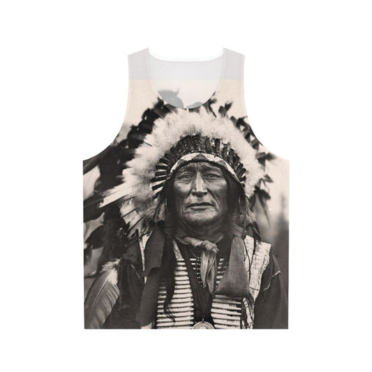 Comanche Chief Unisex Native American Tank Top