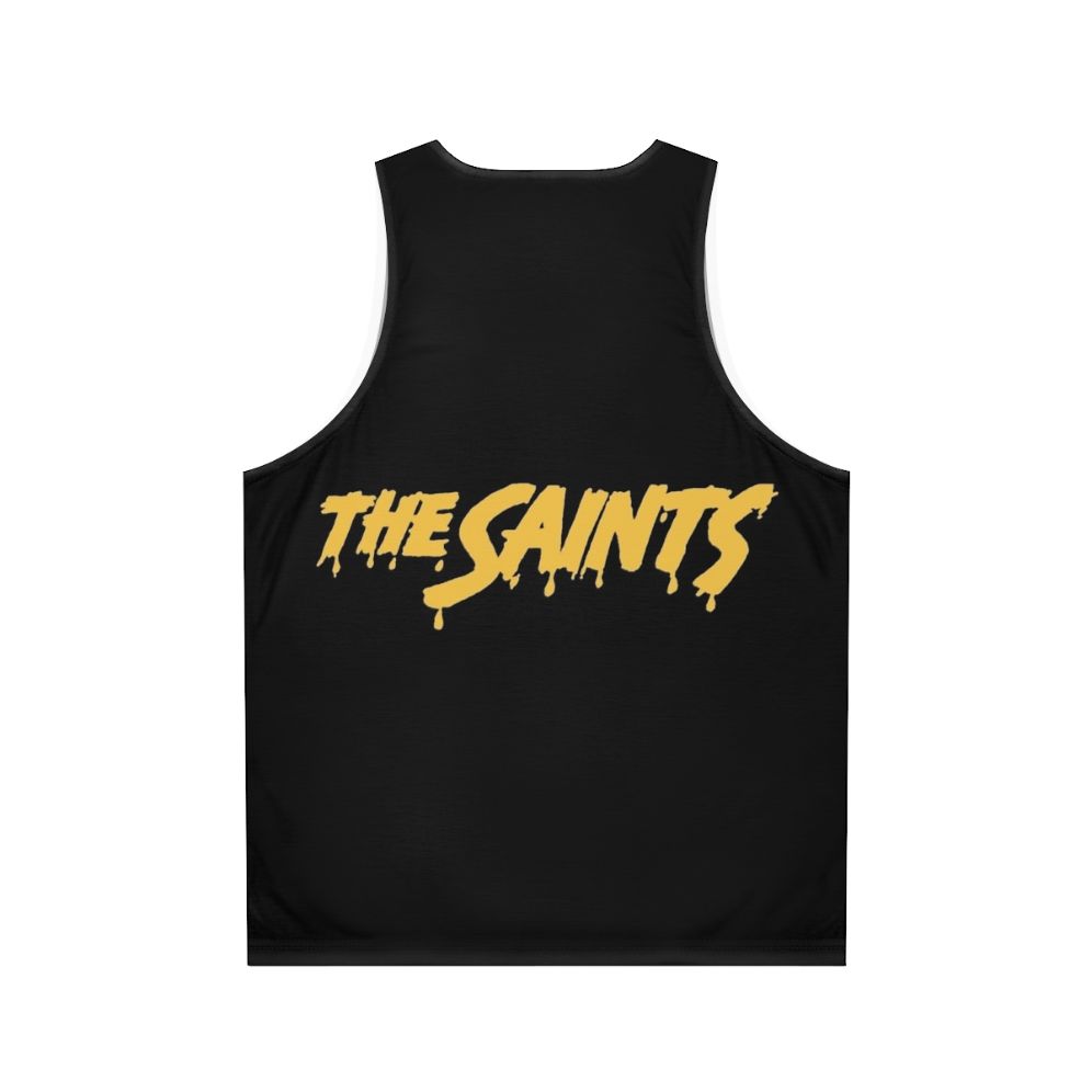 Unisex Saints Punk Rock Music Tank Top - Back