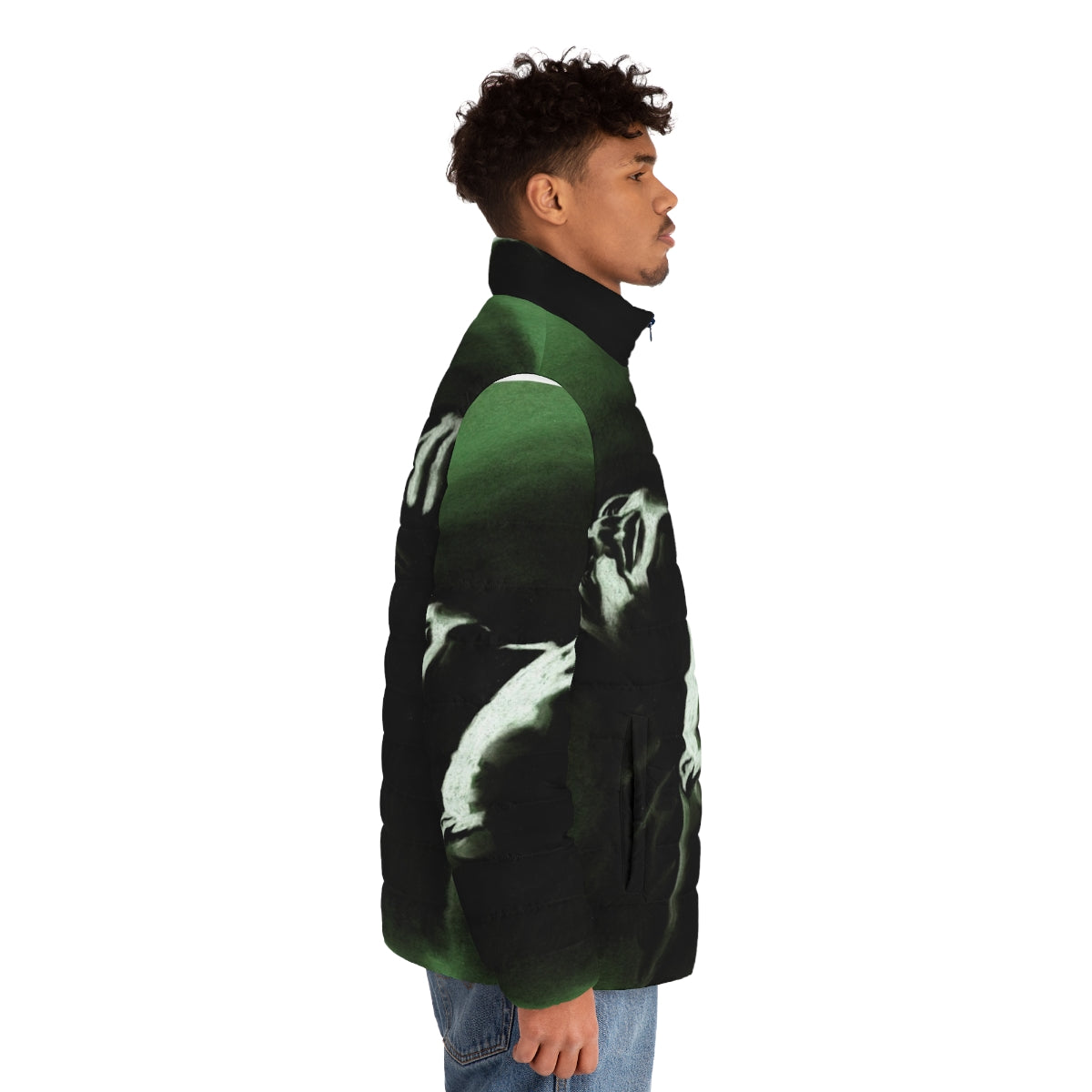 Tqid Morrissey The Smiths Puffer Jacket - men side right