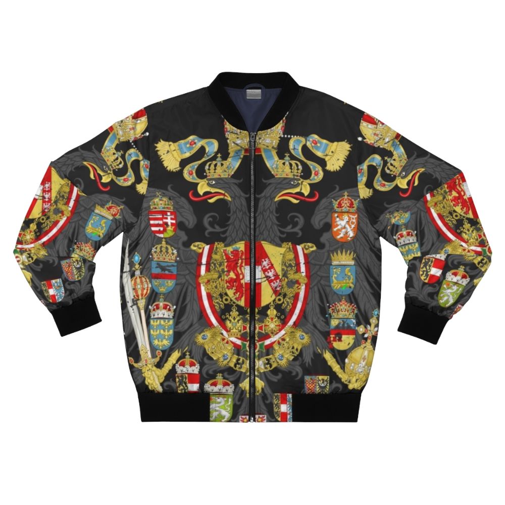 Bomber jacket with the coat of arms and flag of the Austro-Hungarian Empire