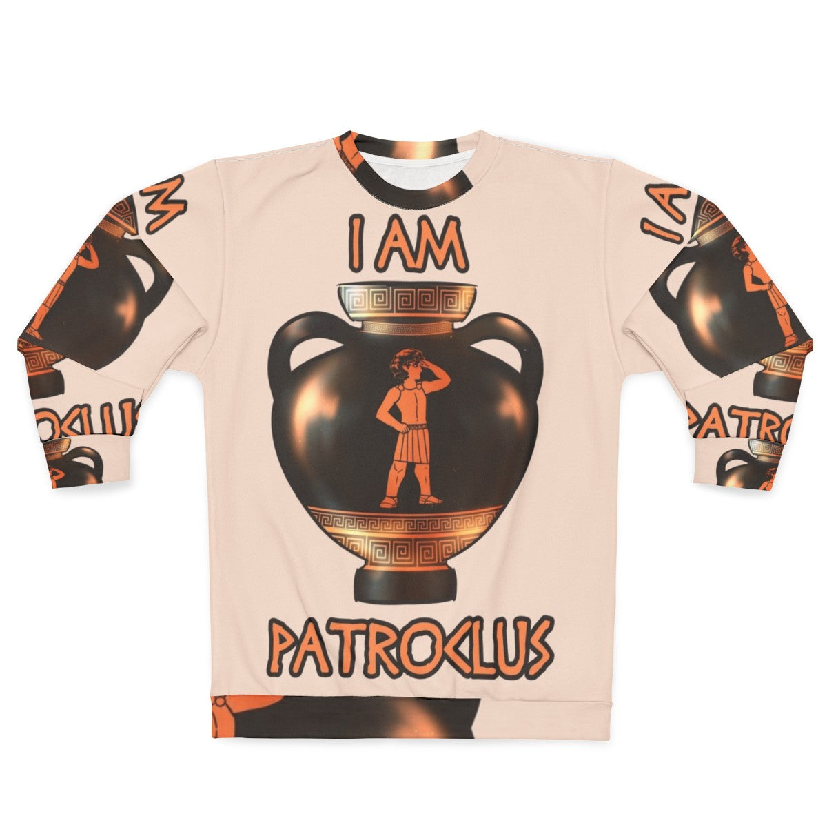 Patroclus and Achilles Greek Mythology Sweatshirt