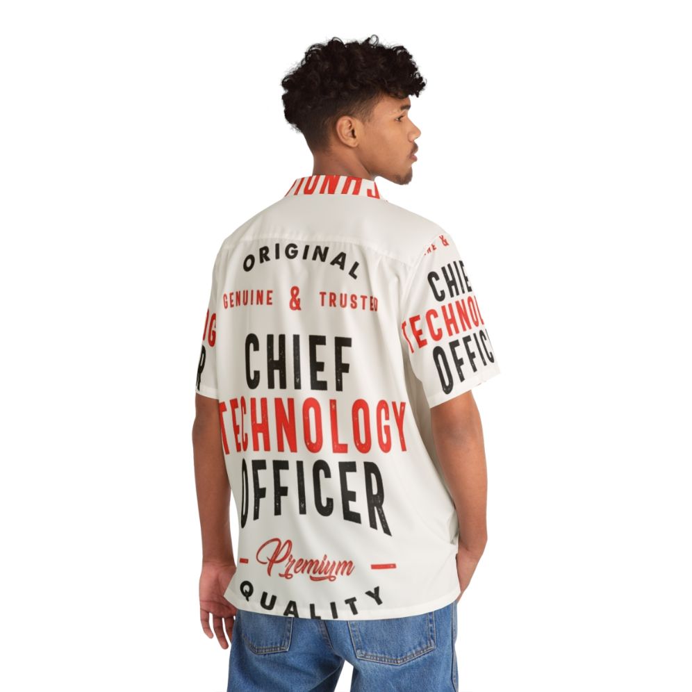 Chief Technology Officer in Hawaiian Shirt - People Back