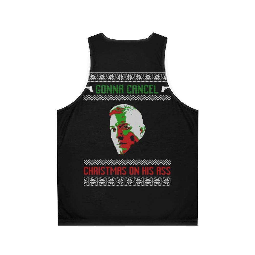 Power's Tommy Egan Unisex Christmas Tank Top - Back