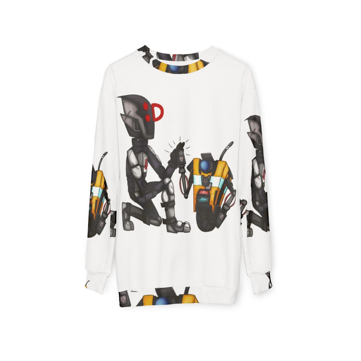 Borderlands High Five Sweatshirt - hanging