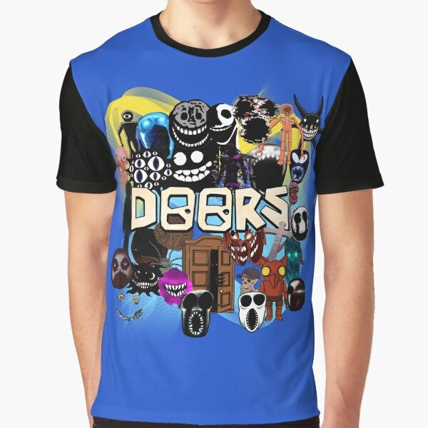 Roblox Doors Game Entities New Update Graphic T-Shirt