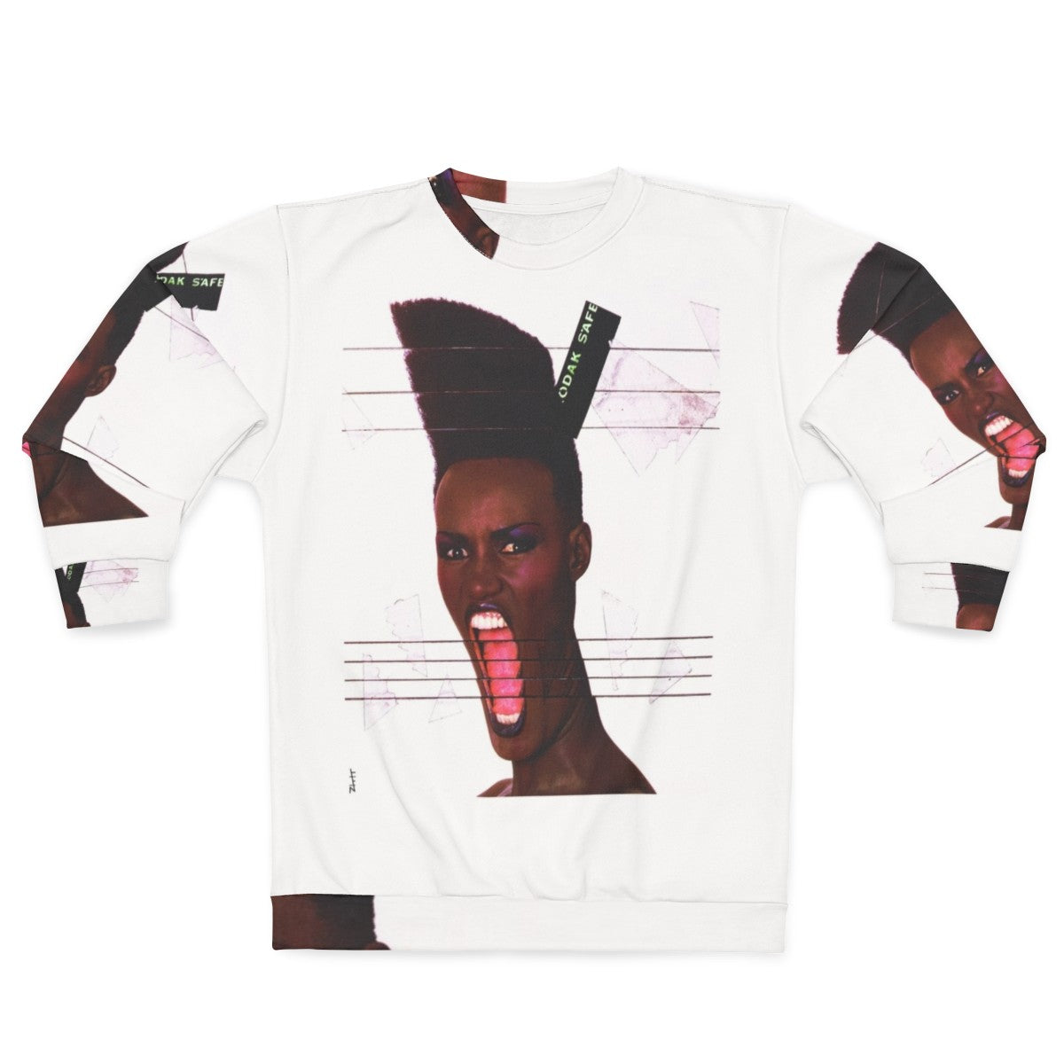 Grace Jones "Slave to the Rhythm" 80s music sweatshirt