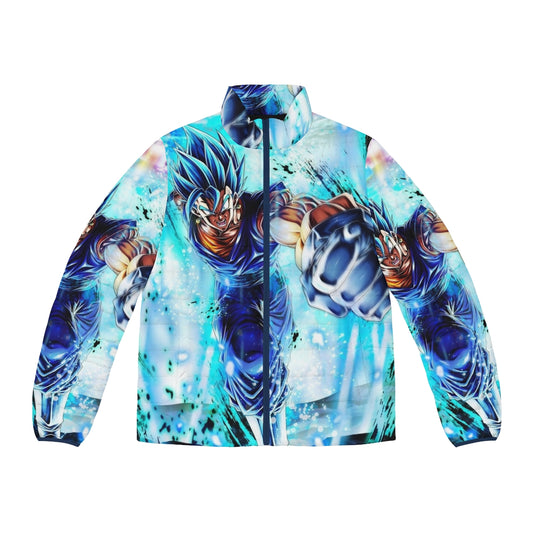 Vegito Blue Dragon Ball Super Puffer Jacket