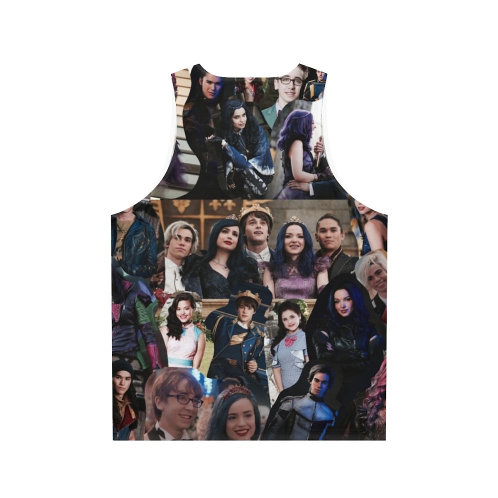 Descendants Collage Unisex Disney Tank Top - Back