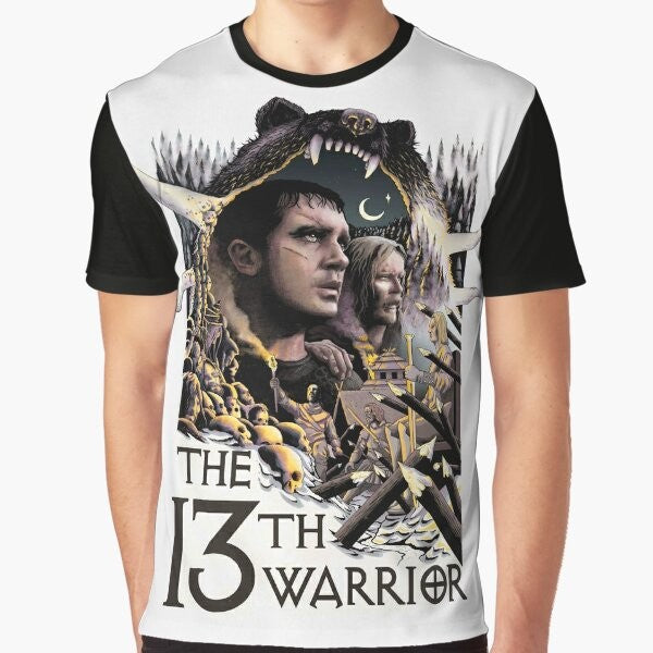 Graphic t-shirt featuring the iconic '13th Warrior' movie design