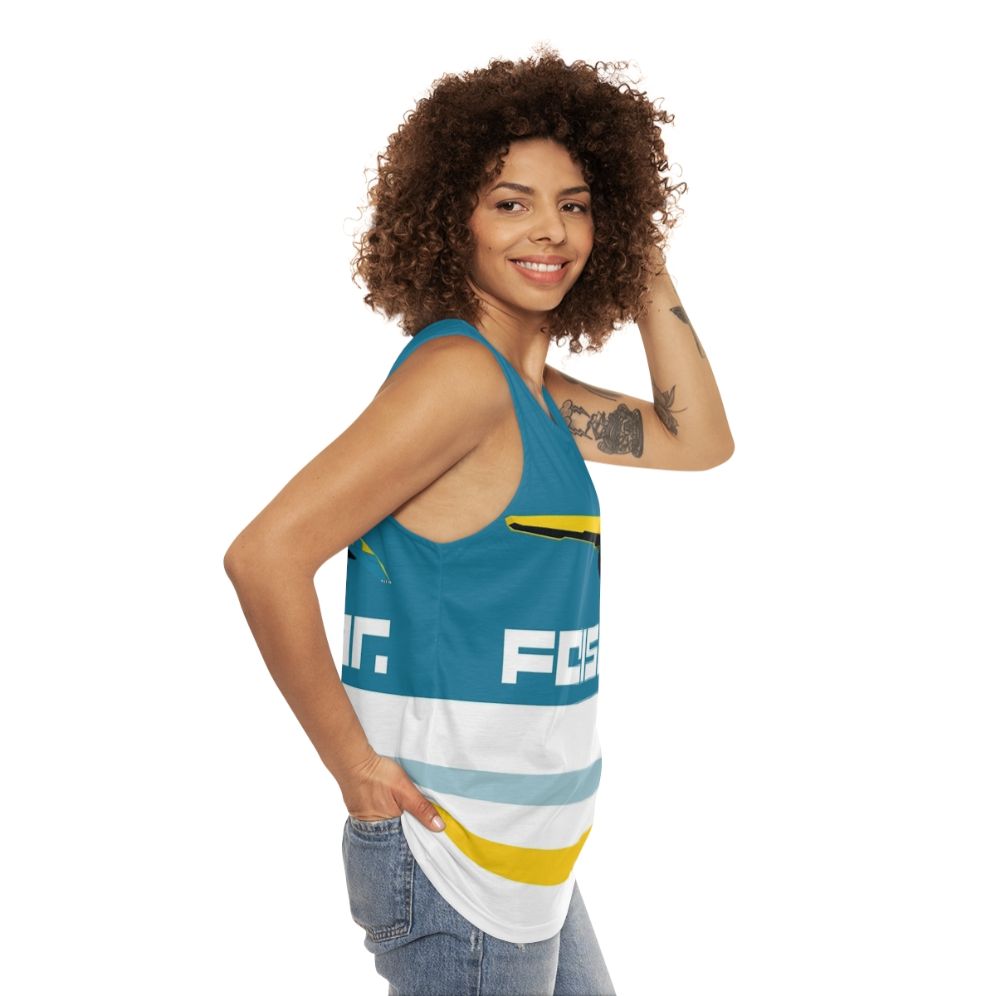 Wipeout Feisar Unisex Gaming Tank Top - women side