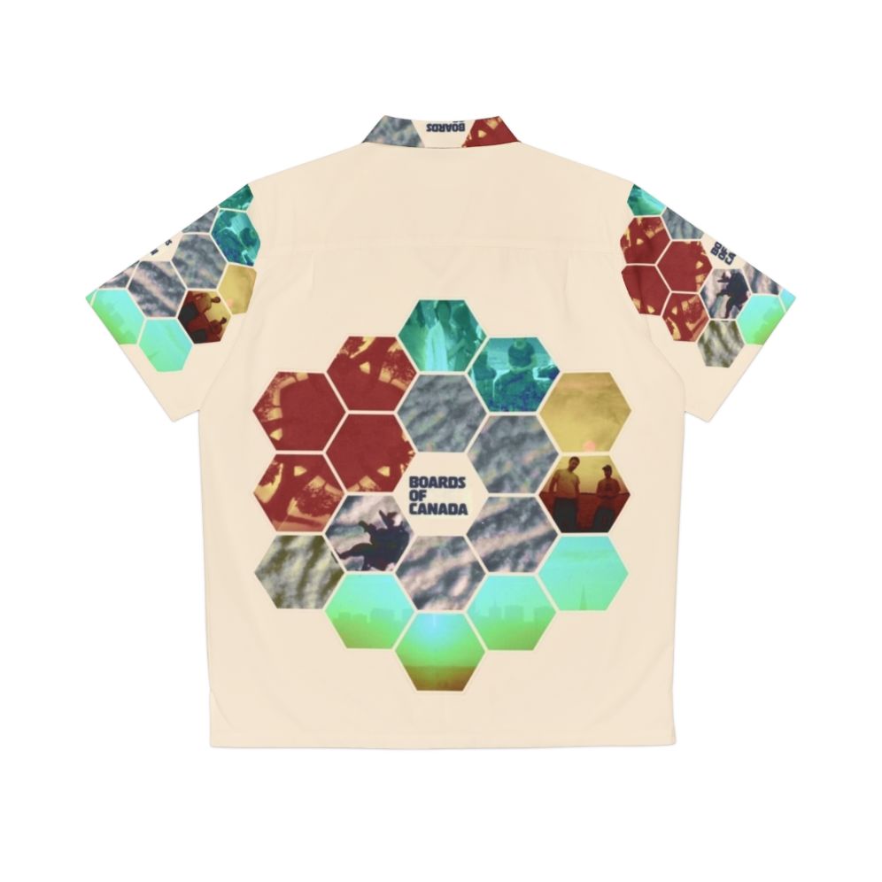 Boards Of Canada Hexagon Sun Hawaiian Shirt - Back