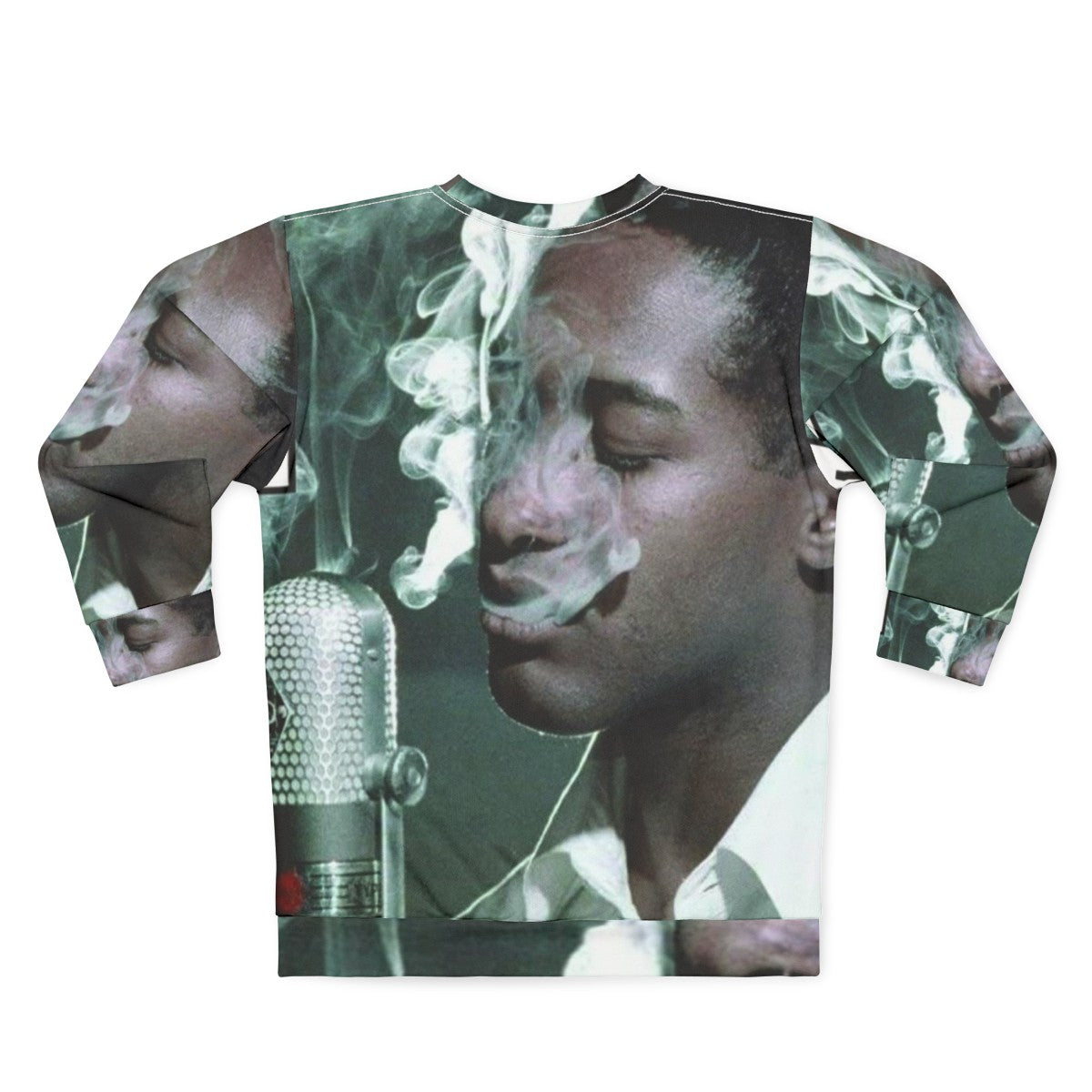 Sam Cooke classic album sweatshirt featuring soul music artwork - Back