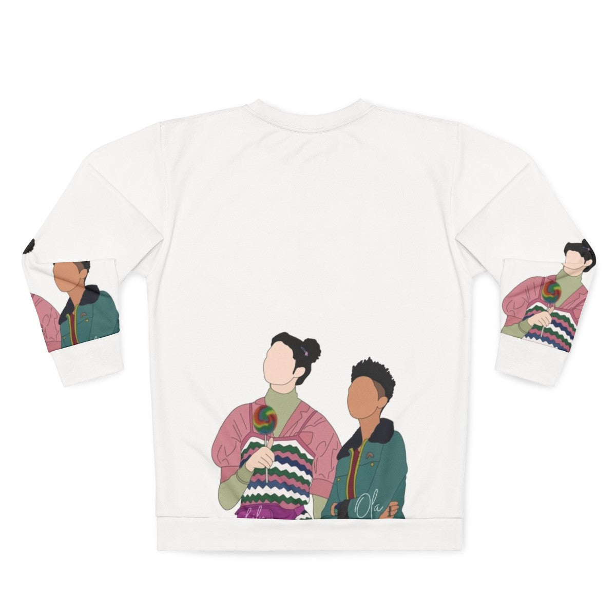 Lily and Ola Sex Education Netflix Sweatshirt - Back