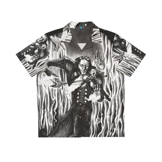 Paganini Dark Art Hawaiian Shirt